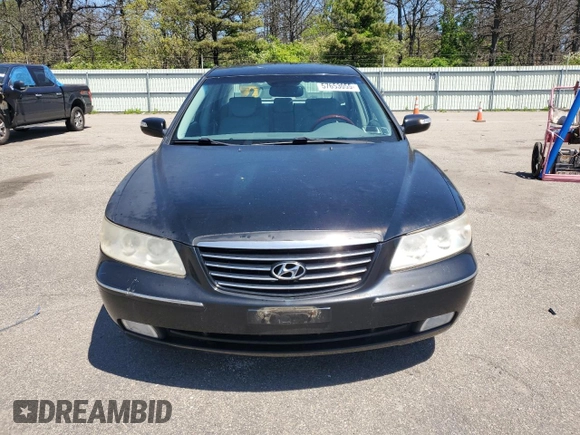 2008 Hyundai Azera Limited with VIN KMHFC46F68A253538, listed as a Copart auction lot 57653055 with 63,876 mi miles and Salvage title. Bid and sale history available at DreamBid. Image 5.