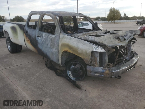 2008 Chevrolet Silverado 3500HD DRW Work Truck with VIN 1GCJC33K48F152849, listed as a Copart auction lot 76907014 with Not Provided miles and Non Repairable. Bid and sale history available at DreamBid. Image 4.