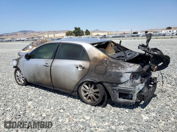 2010 Toyota Corolla with VIN 2T1BU4EEXAC426066, listed as a Copart auction lot 62505355 with Not provided miles and Non repairable. Bid and sale history available at DreamBid. Image 2.
