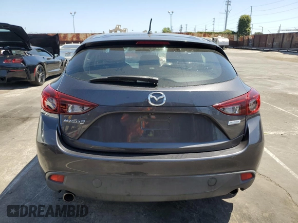 2016 Mazda 3 i Touring with VIN 3MZBM1L72GM320422, listed as a Copart auction lot 61272715 with 90,134 mi miles and Salvage title. Bid and sale history available at DreamBid. Image 6.