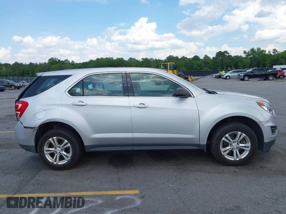 2017 Chevrolet Equinox LS with VIN 2GNALBEK9H1551620, listed as a IAAI auction lot 42179080 with 95,629 mi miles and . Bid and sale history available at carsss.com. Image 13.