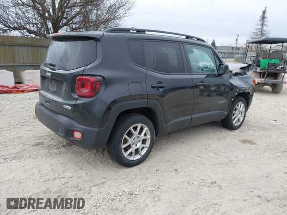2021 Jeep Renegade Latitude with VIN ZACNJDB16MPN32088, listed as a IAAI auction lot 41503737 with 76,776 mi miles and . Bid and sale history available at DreamBid. Image 4.