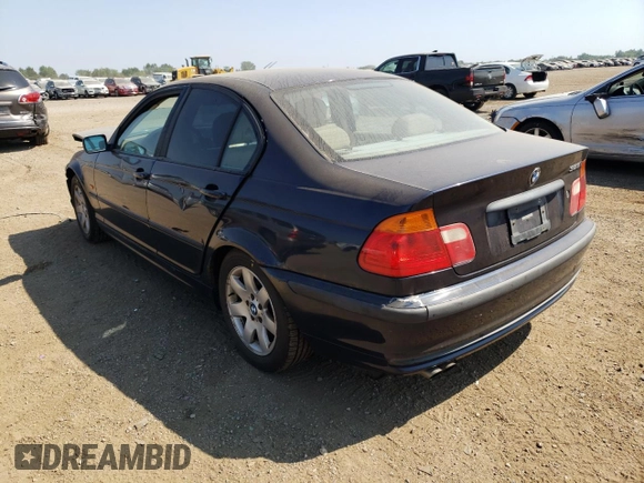 2001 BMW 3 Series 325i with VIN WBAAN37471ND45451, listed as a Copart auction lot 68648884 with 156,589 mi miles and Salvage Title. Bid and sale history available at carsss.com. Image 2.