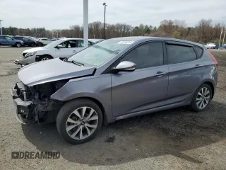 2016 Hyundai Accent Sport with VIN KMHCU5AE4GU270582, listed as a Copart auction lot 50490814 with 117,269 mi miles and Salvage Title. Bid and sale history available at carsss.com. Image 1.