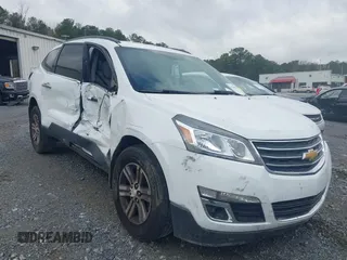 2016 Chevrolet Traverse LT z VIN 1GNKRHKD2GJ181384, wystawiony jako IAAI lot #41723981 z przebiegiem 143 263 mil mil oraz . Historia ofert i sprzedaży dostępna na DreamBid. Obrazek 1.