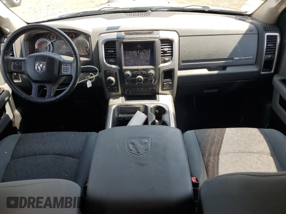 2018 Ram 1500 Big Horn with VIN 3C6RR7LT1JG227150, listed as a Copart auction lot 53156895 with 54,562 mi miles and Salvage title. Bid and sale history available at DreamBid. Image 8.