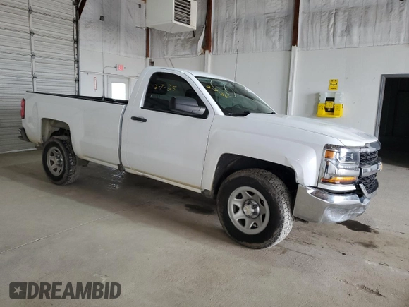 2018 Chevrolet Silverado 1500 Work Truck with VIN 1GCNCNEC8JZ904561, listed as a Copart auction lot 45164235 with 138,354 mi miles and Salvage Title. Bid and sale history available at DreamBid. Image 4.