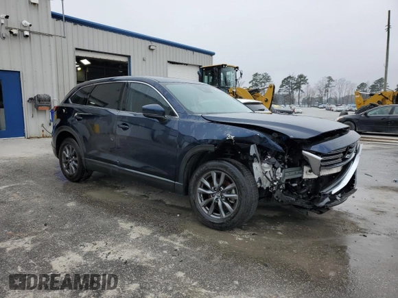 2021 Mazda CX-9 Touring with VIN JM3TCACY5M0517691, listed as a Copart auction lot 48593415 with 82,701 mi miles and Clean Title. Bid and sale history available at carsss.com. Image 4.