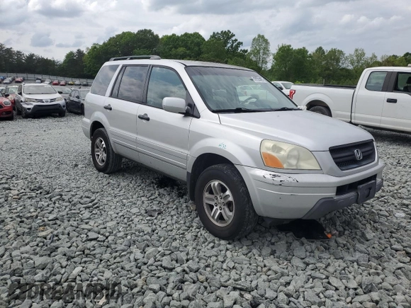 2005 Honda Pilot EX-L z VIN 2HKYF18735H570447, wystawiony jako Copart lot #53534485 z przebiegiem 339 522 mil mil oraz Szkoda całkowita • Salvage title. Historia ofert i sprzedaży dostępna na DreamBid. Obrazek 4.