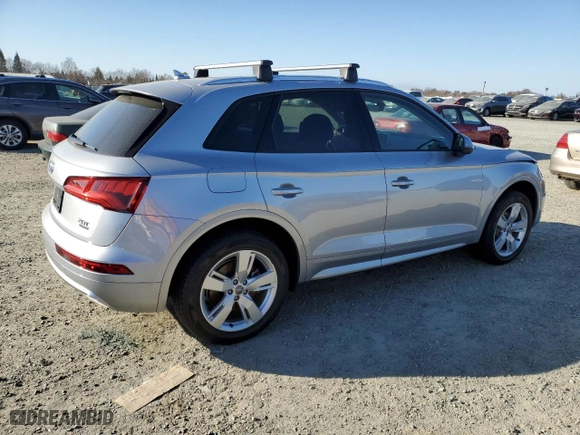 2018 Audi Q5 Premium with VIN WA1ANAFY1J2051659, listed as a Copart auction lot 42414405 with 25,708 mi miles and Salvage Title. Bid and sale history available at carsss.com. Image 3.