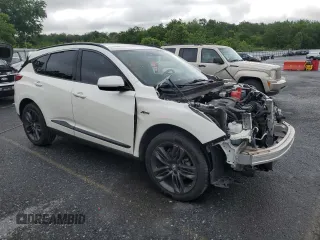 2019 Acura RDX w/A-Spec Pkg z VIN 5J8TC2H69KL014720, wystawiony jako Copart lot #60230215 z przebiegiem 82 128 mil mil oraz Szkoda całkowita • Salvage title. Historia ofert i sprzedaży dostępna na DreamBid. Obrazek 4.