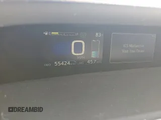 2017 Toyota Prius Two with VIN JTDKARFU3H3047151, listed as a Copart auction lot 49861405 with 55,424 mi miles and Clean Title. Bid and sale history available at carsss.com. Image 9.
