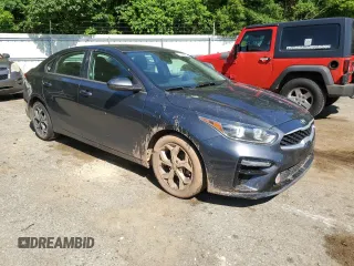 2021 Kia Forte LXS with VIN 3KPF24AD8ME348008, listed as a Copart auction lot 57676065 with 69,143 mi miles and Salvage title. Bid and sale history available at DreamBid. Image 4.