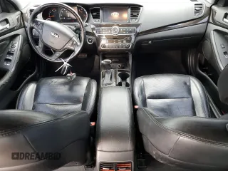 2014 Kia Cadenza Premium with VIN KNALN4D79E5152802, listed as a Copart auction lot 80728394 with 173,015 mi miles and Clean Title. Bid and sale history available at carsss.com. Image 8.