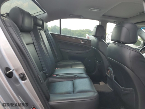 2009 Hyundai Genesis with VIN KMHGC46E09U030259, listed as a Copart auction lot 67087744 with 189,559 mi miles and Salvage Title. Bid and sale history available at carsss.com. Image 10.
