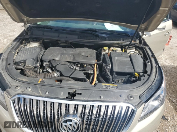 2015 Buick LaCrosse Leather with VIN 1G4GB5GR4FF226862, listed as a Copart auction lot 46358215 with 54,378 mi miles and Salvage Title. Bid and sale history available at DreamBid. Image 12.