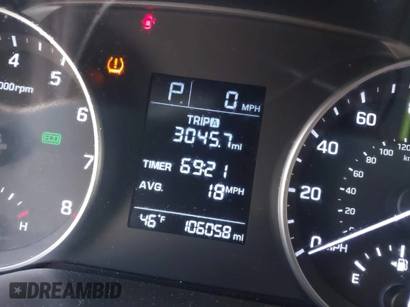 2017 Hyundai Elantra SE with VIN 5NPD74LF4HH057921, listed as a IAAI auction lot 41507037 with 106,058 mi miles and . Bid and sale history available at DreamBid. Image 15.