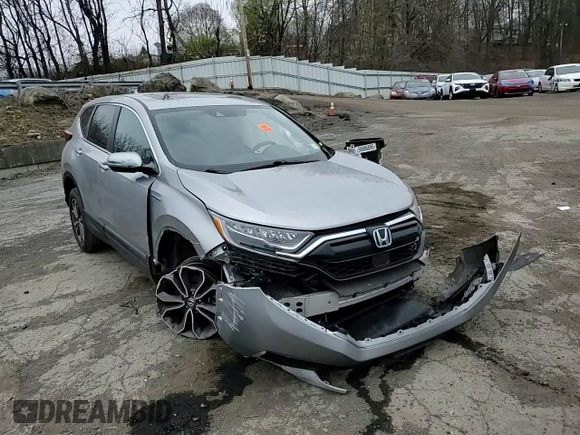 2020 Honda CR-V EX-L with VIN 7FART6H88LE017330, listed as a Copart auction lot 52444145 with Not provided miles and Salvage title. Bid and sale history available at DreamBid. Image 12.