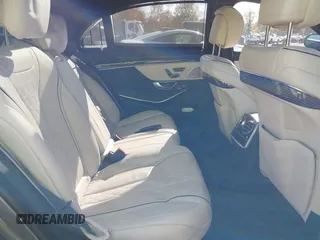 2018 Mercedes-Benz S 560 with VIN WDDUG8GB1JA399733, listed as a IAAI auction lot 40698553 with 82,838 mi miles and . Bid and sale history available at carsss.com. Image 8.