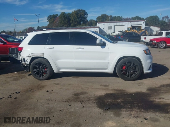 2017 Jeep Grand Cherokee SRT with VIN 1C4RJFDJ6HC754640, listed as a IAAI auction lot 40944008 with 93,412 mi miles. Bid and sale history available at carsss.com. Image 13.