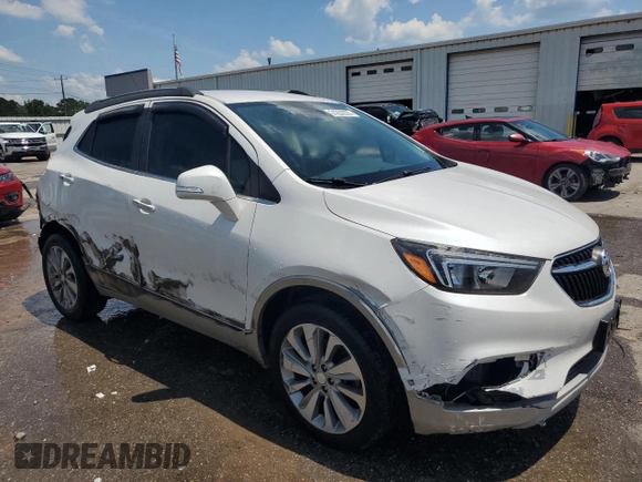 2017 Buick Encore Preferred z VIN KL4CJASB7HB209793, wystawiony jako Copart lot #61852065 z przebiegiem 72 422 mil mil oraz Szkoda całkowita • Salvage title. Historia ofert i sprzedaży dostępna na DreamBid. Obrazek 4.