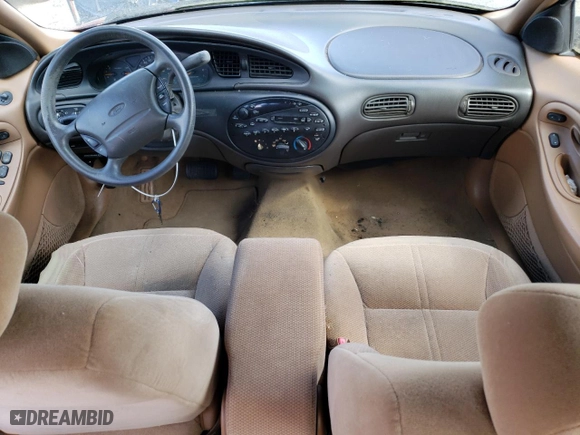 1997 Ford Taurus GL with VIN 1FALP52U4VG234295, listed as a Copart auction lot 51112714 with 118,005 mi miles and Salvage Title. Bid and sale history available at carsss.com. Image 8.