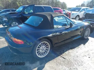1996 BMW 3-Series Z3 with VIN 4USCH7328TLB67783, listed as a IAAI auction lot 41244966 with 131,901 mi miles. Bid and sale history available at carsss.com. Image 4.