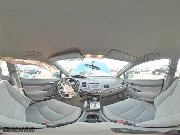 2010 Honda Civic Sdn LX with VIN 2HGFA1F59AH550523, listed as a Copart auction lot 87401754 with 79,046 mi miles and Salvage Title. Bid and sale history available at carsss.com. Image 13.