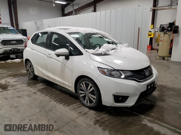 2015 Honda Fit EX-L with VIN 3HGGK5H80FM776376, listed as a Copart auction lot 44514405 with 74,135 mi miles and Salvage Title. Bid and sale history available at carsss.com. Image 4.