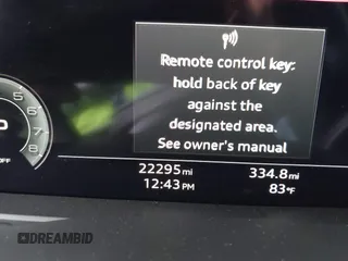 2023 Audi Q7 Premium Plus with VIN WA1LCBF74PD006448, listed as a IAAI auction lot 39876273 with 22,295 mi miles and . Bid and sale history available at DreamBid. Image 14.