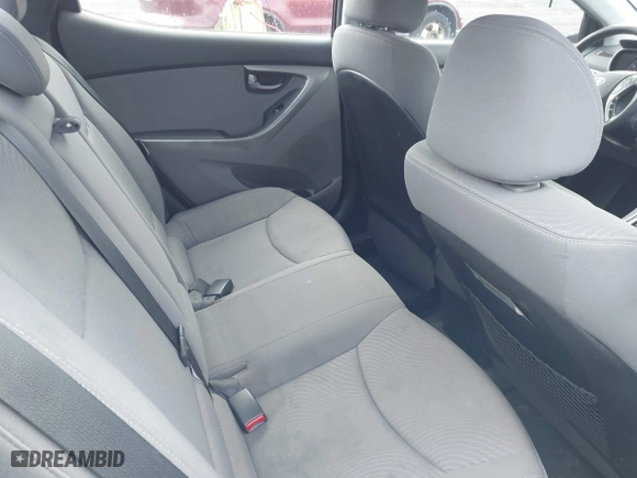 2014 Hyundai Elantra SE with VIN KMHDH4AE7EU106114, listed as a IAAI auction lot 42028273 with 147,578 mi miles. Bid and sale history available at carsss.com. Image 8.