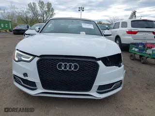 2015 Audi S5 Premium Plus with VIN WAUCGAFH2FN009433, listed as a IAAI auction lot 42034153 with 104,859 mi miles. Bid and sale history available at carsss.com. Image 12.
