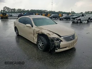 2008 Lexus LS 460 with VIN JTHBL46F885075478, listed as a Copart auction lot 56842225 with 128,897 mi miles and Salvage title. Bid and sale history available at DreamBid. Image 13.
