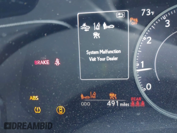 2025 Lexus NX 250 with VIN 2T2ADCAZ8SC027779, listed as a IAAI auction lot 42420839 with 491 mi miles and . Bid and sale history available at DreamBid. Image 15.