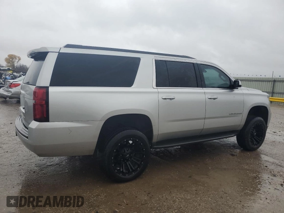 2016 Chevrolet Suburban LT with VIN 1GNSKHKC1GR257416, listed as a Copart auction lot 80993814 with 142,470 mi miles and Salvage Title. Bid and sale history available at DreamBid. Image 3.