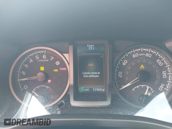 2023 Toyota Tacoma SR with VIN 3TMCZ5AN0PM635933, listed as a IAAI auction lot 42543126 with 32,960 mi miles and . Bid and sale history available at DreamBid. Image 7.