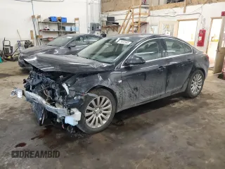 2011 Buick Regal CXL Turbo TO2 with VIN W04GW5EV0B1054615, listed as a Copart auction lot 43630985 with 166,675 mi miles and Salvage Title. Bid and sale history available at DreamBid. Image 1.
