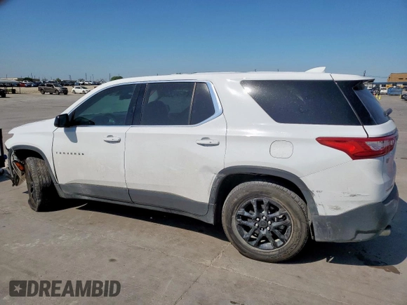 2020 Chevrolet Traverse LS with VIN 1GNERFKW6LJ252776, listed as a Copart auction lot 53381725 with 0 mi miles and Salvage Title. Bid and sale history available at carsss.com. Image 2.