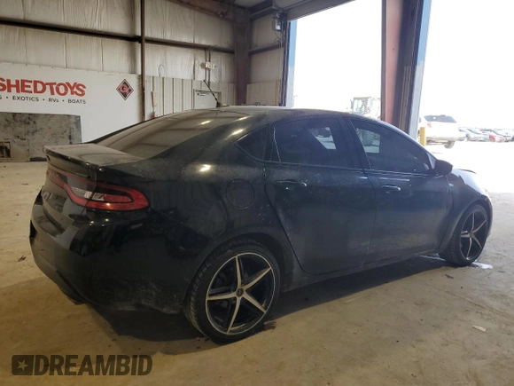 2015 Dodge Dart SXT z VIN 1C3CDFBB9FD422664, wystawiony jako Copart lot #48414225 z przebiegiem 169 223 mil mil oraz Szkoda całkowita • Salvage title. Historia ofert i sprzedaży dostępna na DreamBid. Obrazek 3.