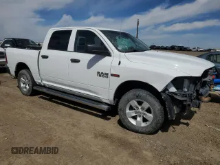 2016 Ram 1500 Tradesman with VIN 1C6RR7KM3GS102145, listed as a Copart auction lot 55087015 with 104,058 mi miles and Salvage title. Bid and sale history available at DreamBid. Image 4.