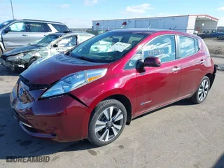 2017 Nissan LEAF SV with VIN 1N4BZ0CP4HC304648, listed as a IAAI auction lot 41701912 with NaN miles. Bid and sale history available at carsss.com. Image 17.