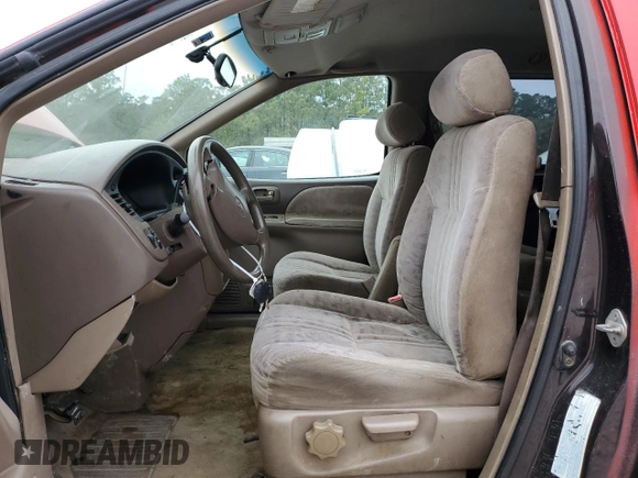 2002 Toyota Sienna LE with VIN 4T3ZF13C52U448931, listed as a Copart auction lot 87849225 with 320,841 mi miles and Salvage Title. Bid and sale history available at carsss.com. Image 7.