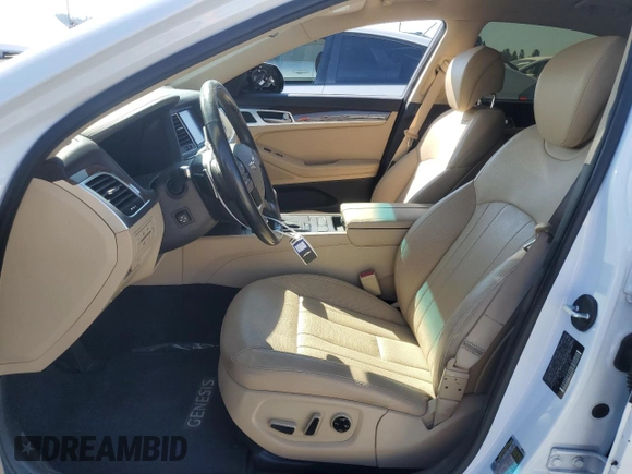 2019 Genesis G80 3.8L with VIN KMTFN4JE3KU309892, listed as a Copart auction lot 74753244 with 38,760 mi miles and Salvage Title. Bid and sale history available at carsss.com. Image 7.