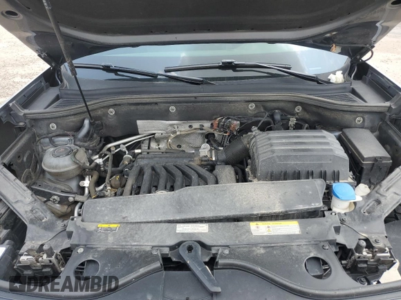 2023 Volkswagen Atlas SE with VIN 1V2KR2CAXPC553339, listed as a Copart auction lot 59667335 with 62,416 mi miles and Salvage title. Bid and sale history available at DreamBid. Image 12.