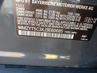 2018 MINI Countryman Cooper S with VIN WMZYT5C3XJ3E60685, listed as a IAAI auction lot 41775049 with 125,883 mi miles and . Bid and sale history available at DreamBid. Image 9.