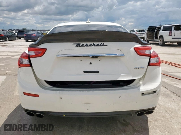 2017 Maserati Ghibli with VIN ZAM57XSA1H1221544, listed as a Copart auction lot 56321215 with 61,008 mi miles and Clean title. Bid and sale history available at DreamBid. Image 6.