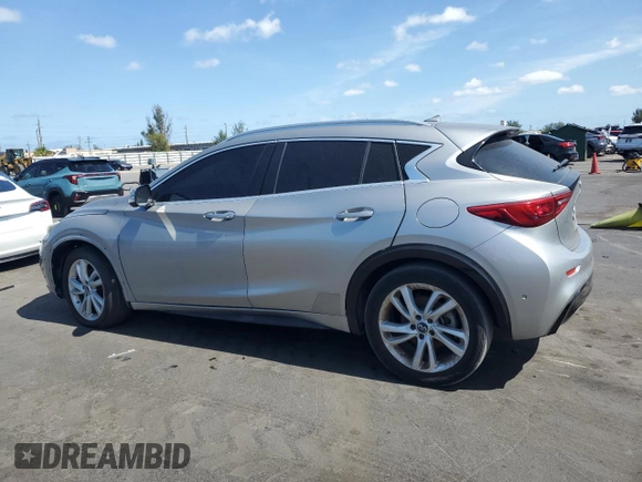 2017 Infiniti QX30 Sport z VIN SJKCH5CP6HA022776, wystawiony jako Copart lot #56149245 z przebiegiem 66 461 mil mil oraz Tytuł czysty. Historia ofert i sprzedaży dostępna na DreamBid. Obrazek 2.