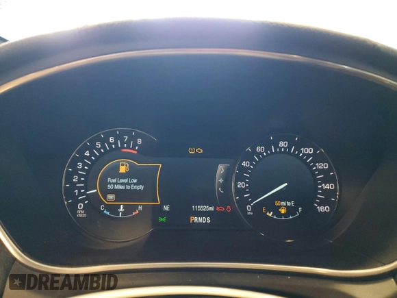 2016 Lincoln MKX Select with VIN 2LMTJ8KR8GBL20731, listed as a Copart auction lot 43358915 with 115,525 mi miles and Clean Title. Bid and sale history available at DreamBid. Image 9.