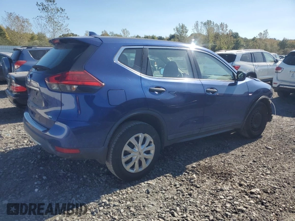 2017 Nissan Rogue SL with VIN 5N1AT2MV8HC743797, listed as a Copart auction lot 75671324 with 121,616 mi miles and Salvage Title. Bid and sale history available at carsss.com. Image 3.