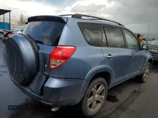 2008 Toyota RAV4 Sport with VIN JTMBK32V585043843, listed as a Copart auction lot 49446975 with 239,523 mi miles and Salvage Title. Bid and sale history available at carsss.com. Image 3.
